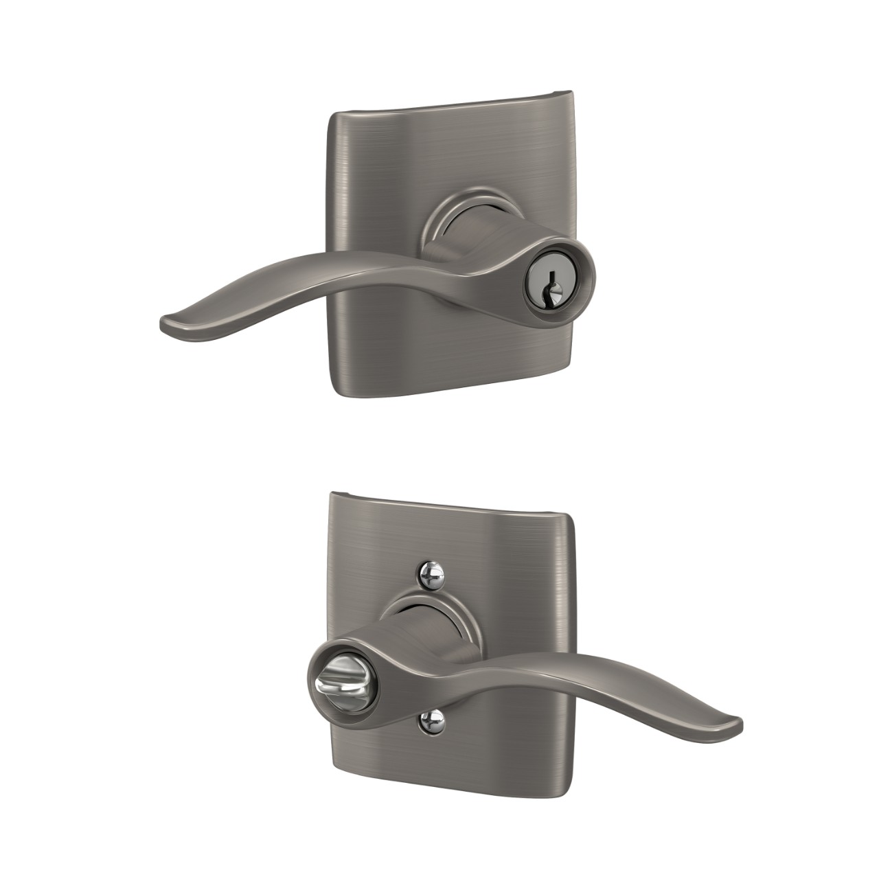 Pennant Lever Keyed Entry Lock