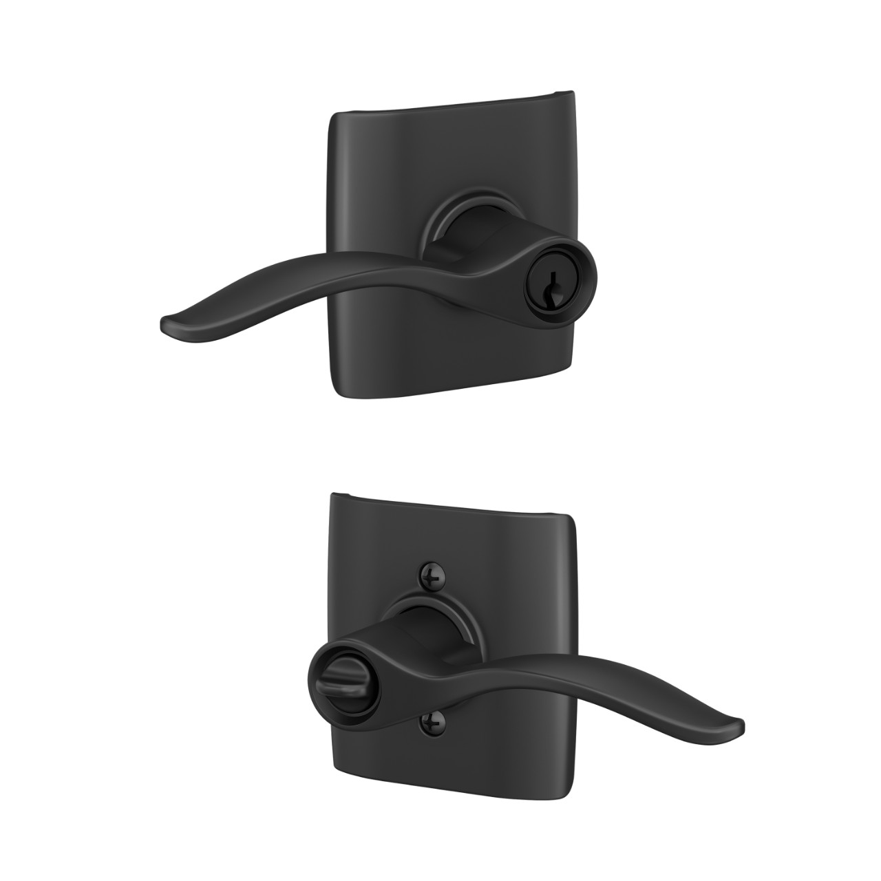 Pennant Lever Keyed Entry Lock