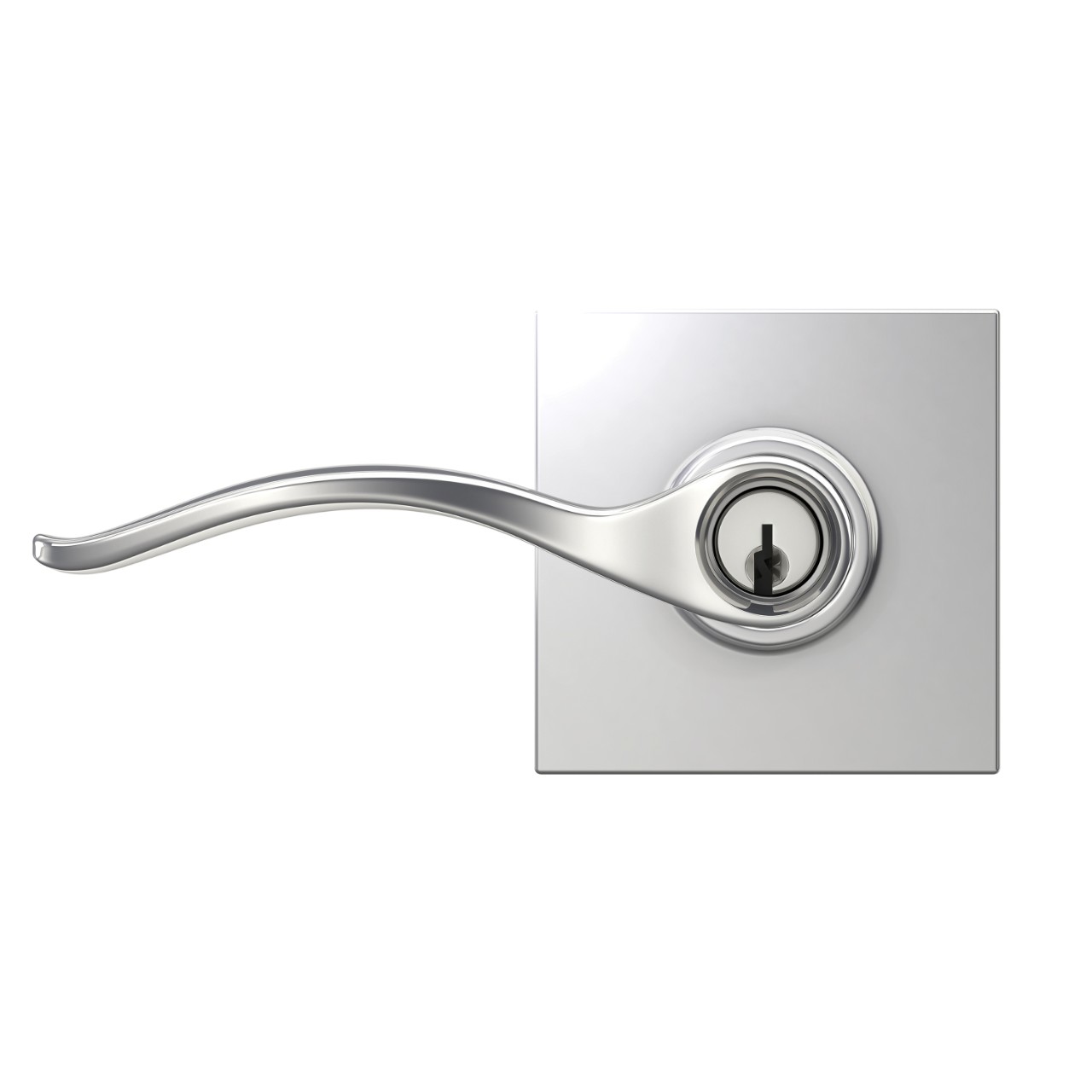 Pennant Lever Keyed Entry Lock