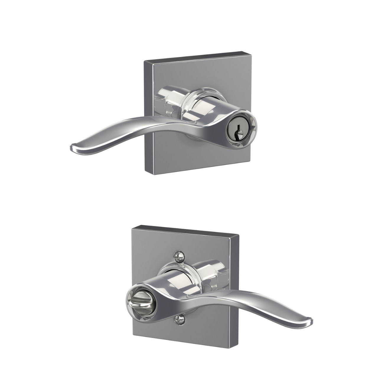 Pennant Lever Keyed Entry Lock