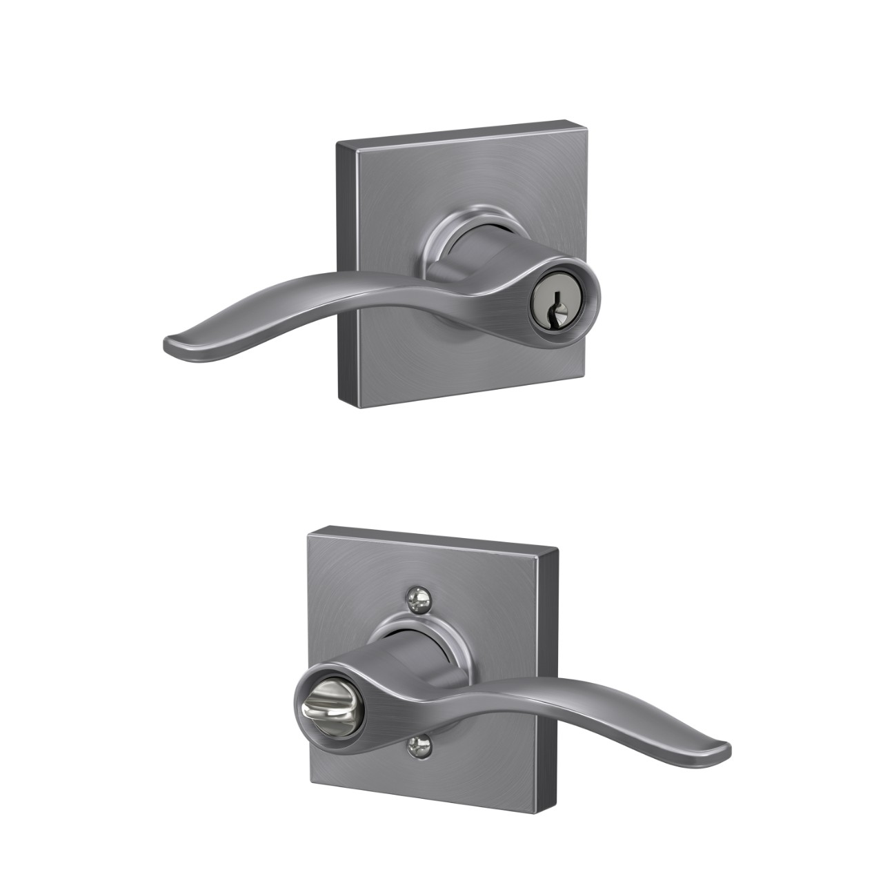 Pennant Lever Keyed Entry Lock